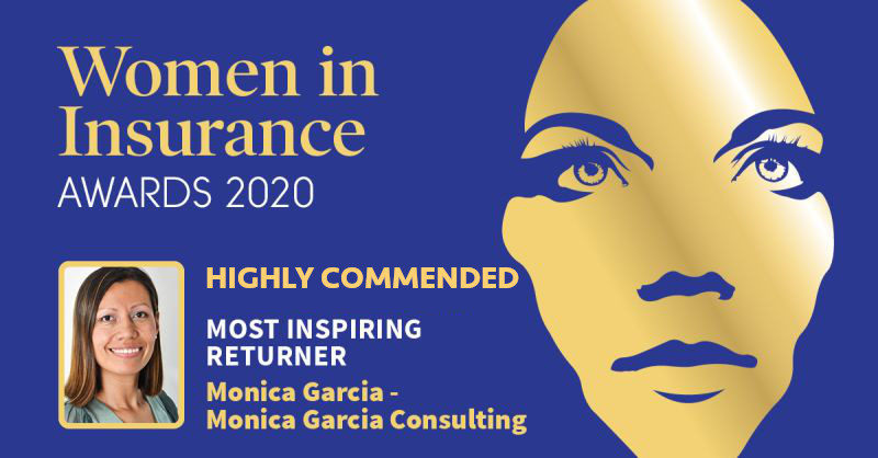 Highly Commended — Most Inspiring Returner (Women in Insurance Awards 2020)